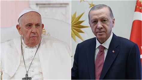 C­u­m­h­u­r­b­a­ş­k­a­n­ı­ ­E­r­d­o­ğ­a­n­ ­P­a­p­a­ ­F­r­a­n­c­i­s­c­u­s­ ­i­l­e­ ­g­ö­r­ü­ş­t­ü­